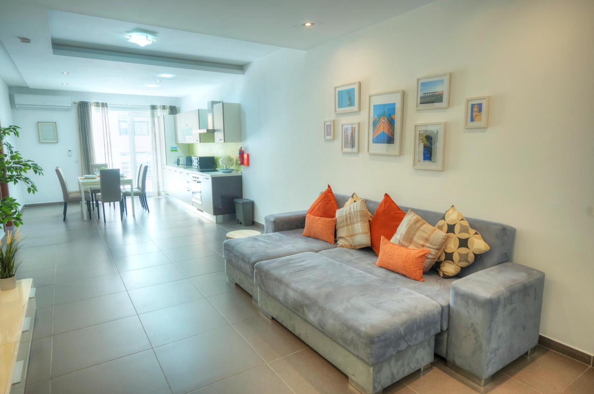 Bright & Large 2Bedrooms In Sliema Center Mpor1-1 Exterior photo